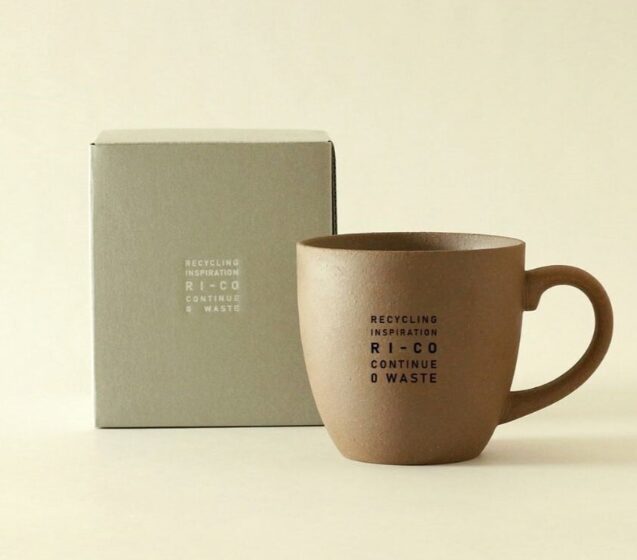 ◆再生備前焼のマグカップ＆カップの事例